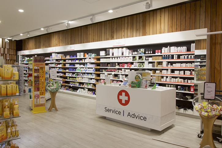Meridian antidote pharmacy fit out and shopfit