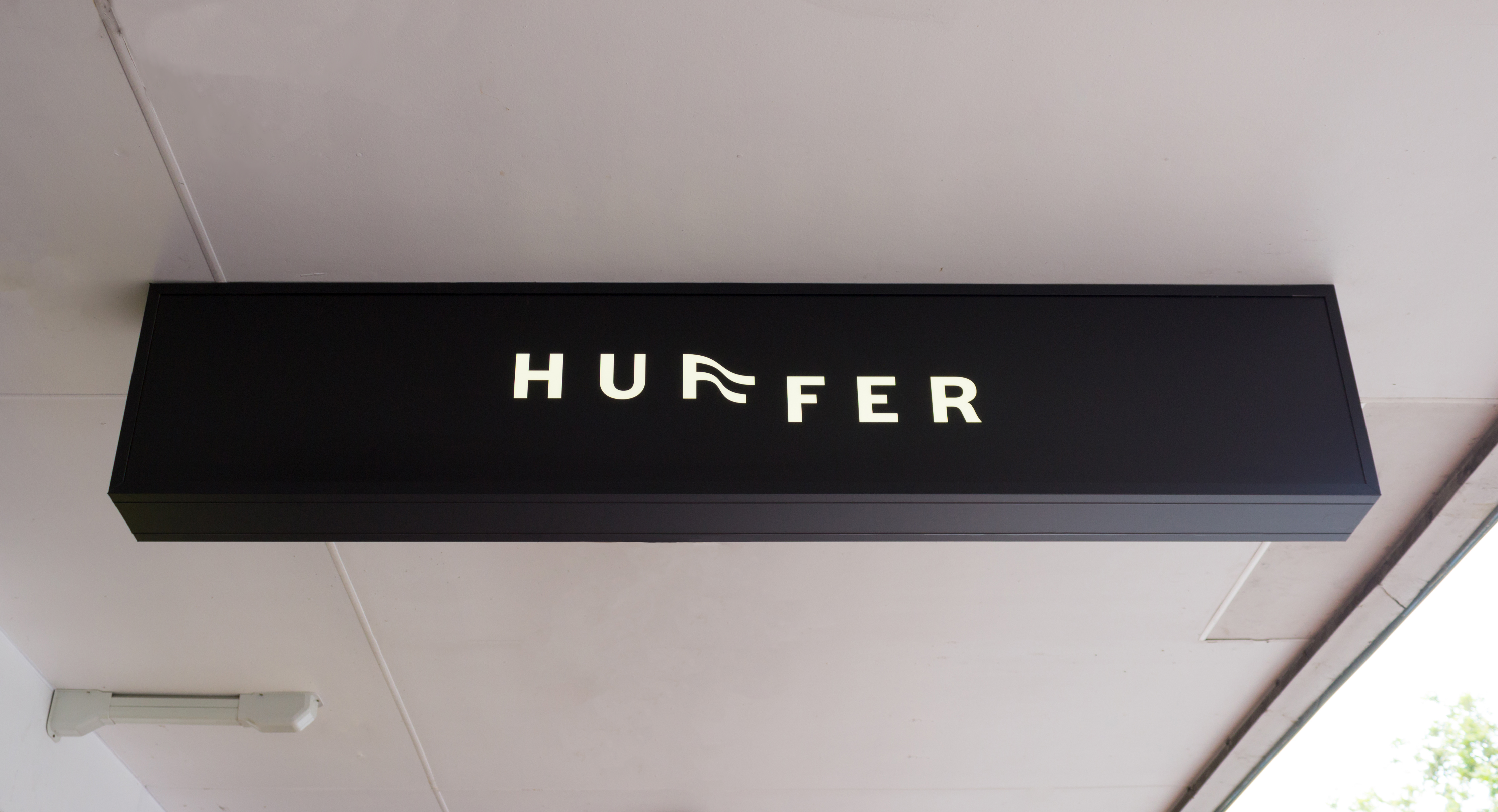 illuminated signage huffer dunedin