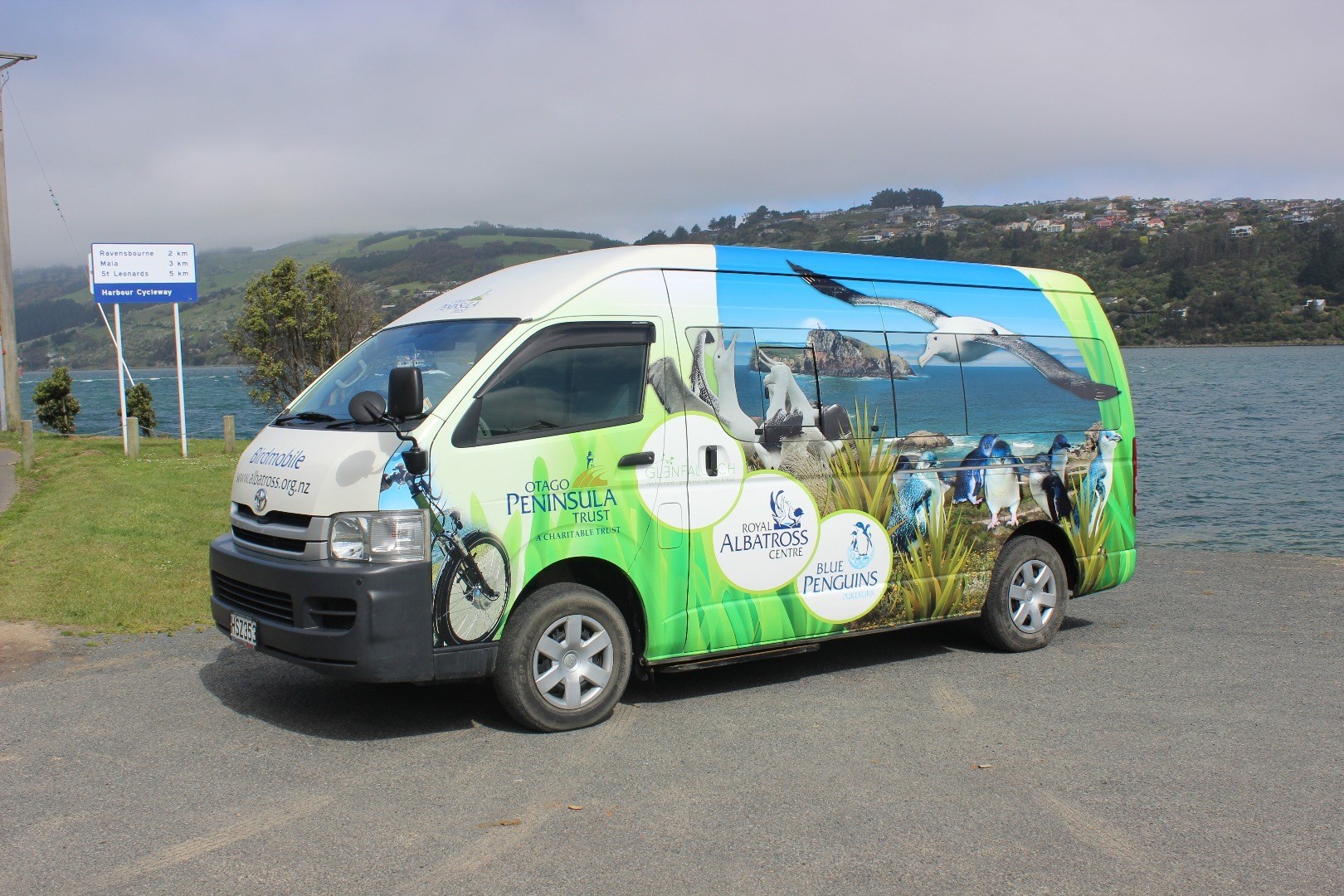 branding brand identity vehicle graphics van sign otago