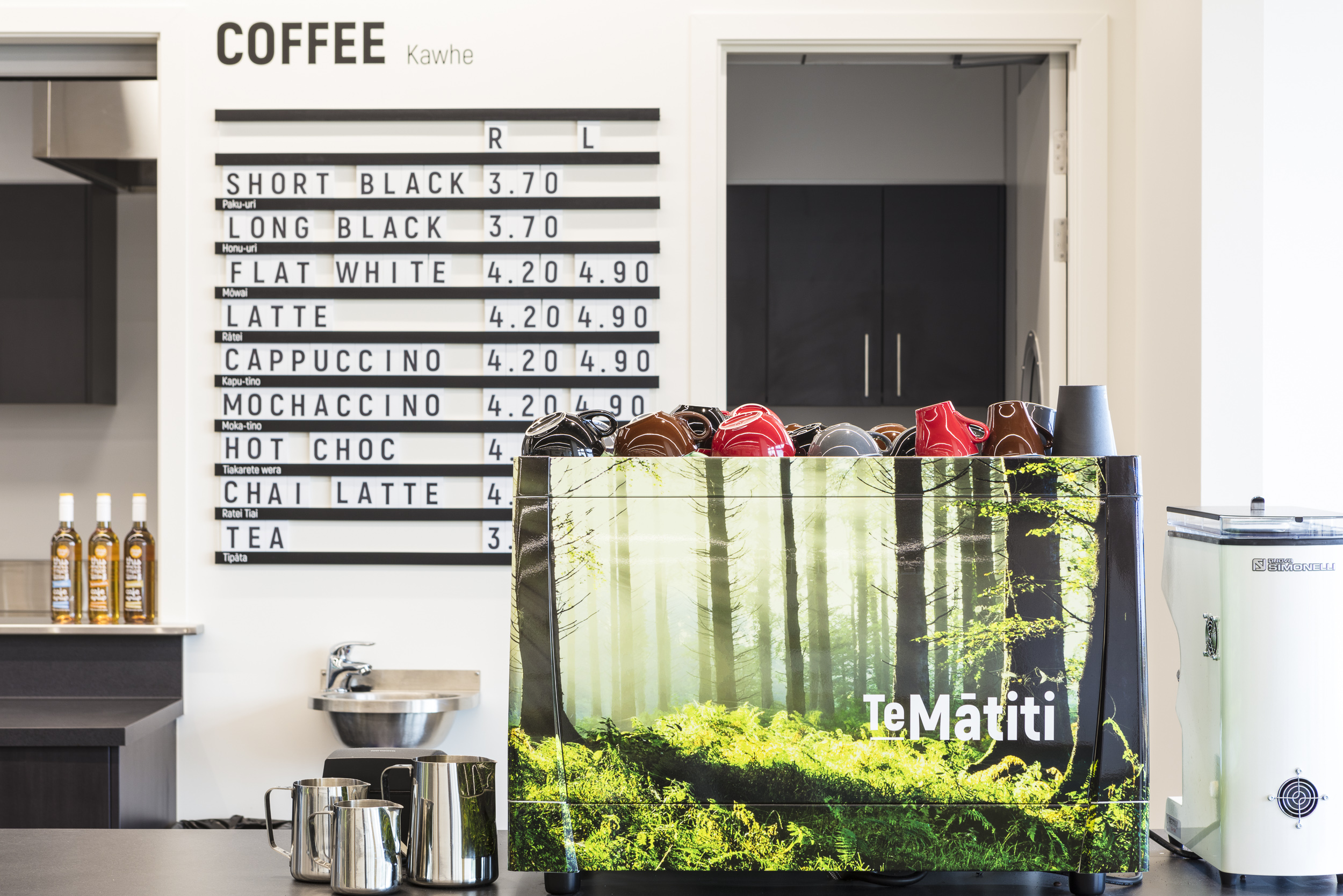 menu board and hospitality signage otago business school