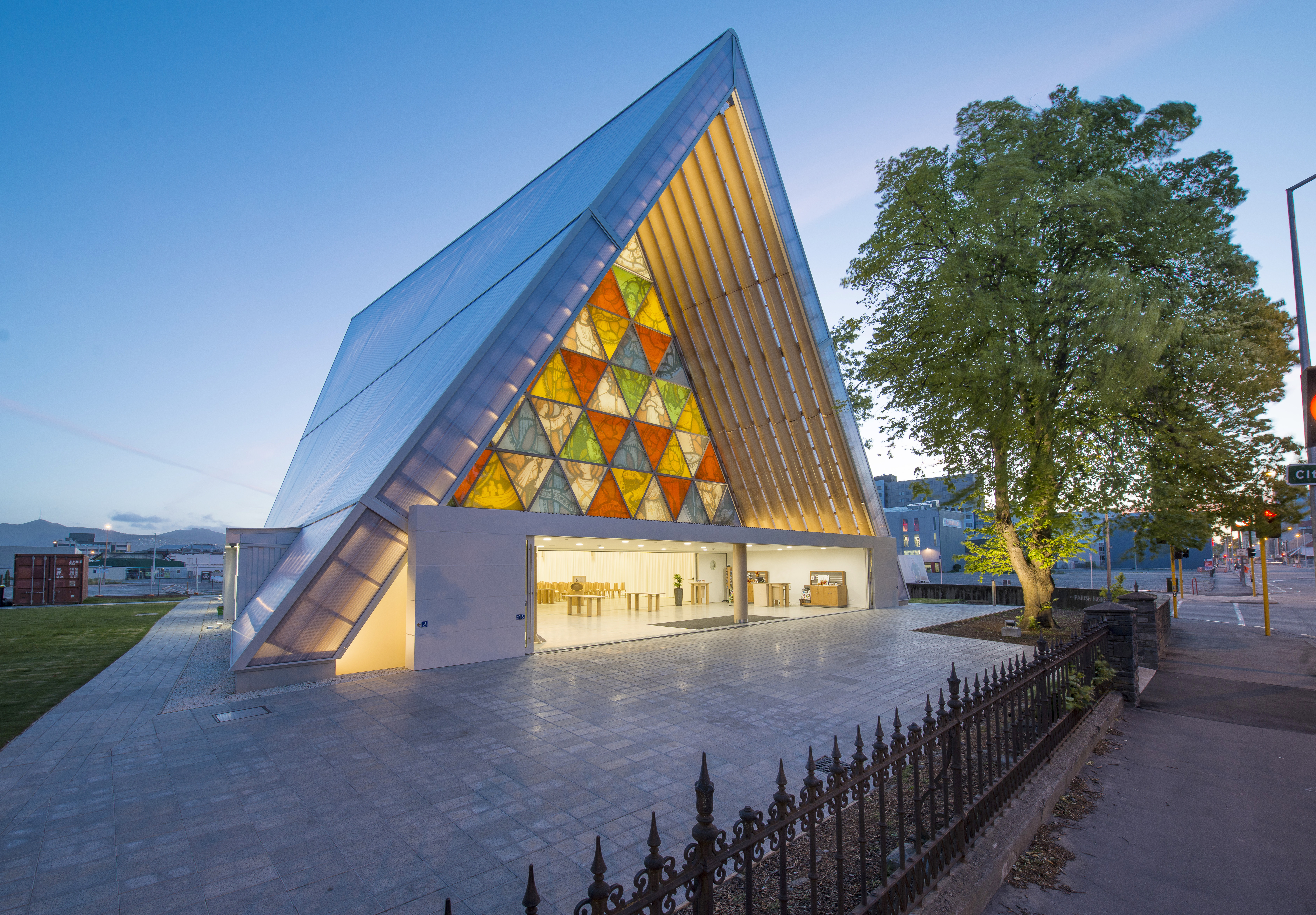 Christchurch Cardboard Cathedral Bespoke Joinery thumbnail