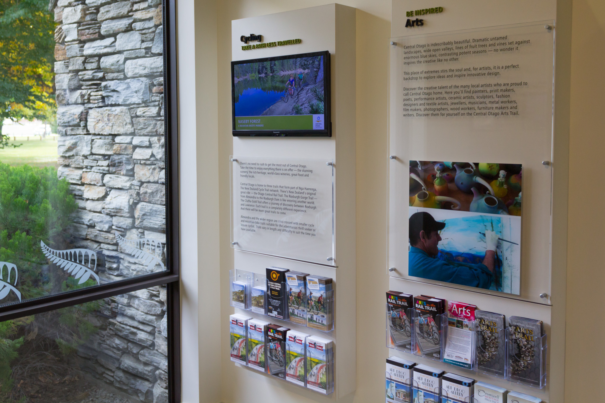 bespoke displays and fit out central otago