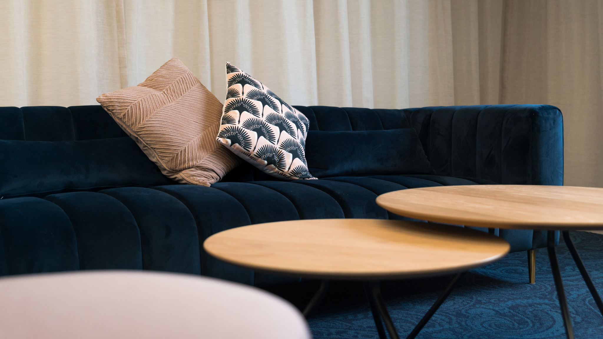 Dunedin interior designers complete a modern function room for Victoria Hotel