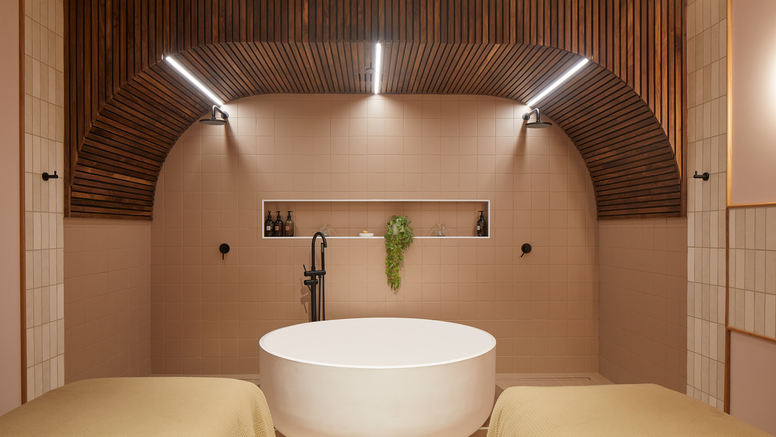 Joinery fitout completed by Miller Creative Group for Sudima Hotel's Day Spa thumbnail