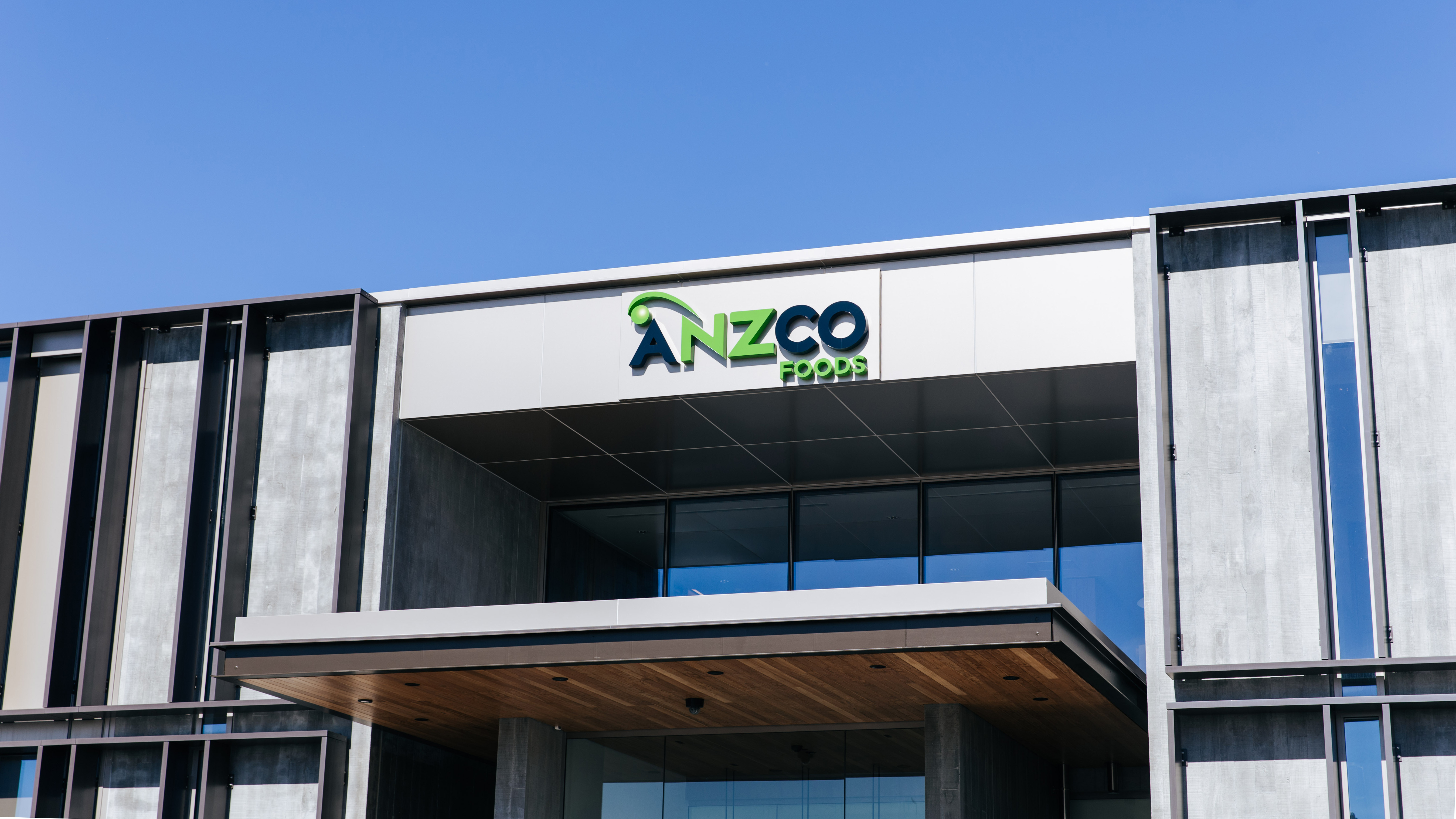 Custom signs for Anzco foods Christchurch thumbnail